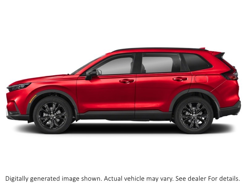 2026 Honda Cr-V Hybrid Touring AWD Radiant Red Metallic  Shot 5