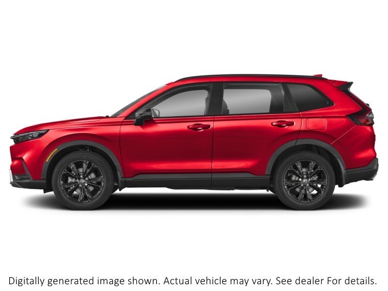 2026 Honda Cr-V Hybrid Touring AWD Radiant Red Metallic  Shot 3