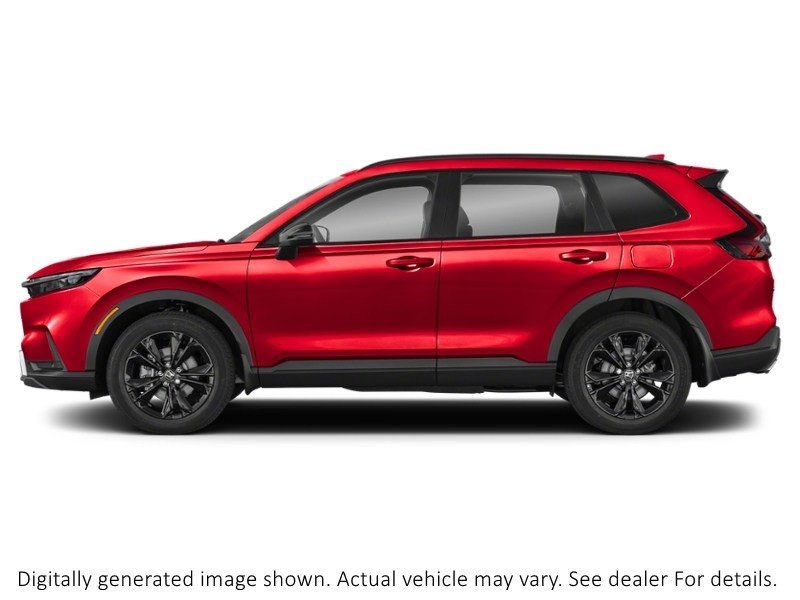 2026 Honda Cr-V Hybrid Touring AWD Radiant Red Metallic  Shot 3