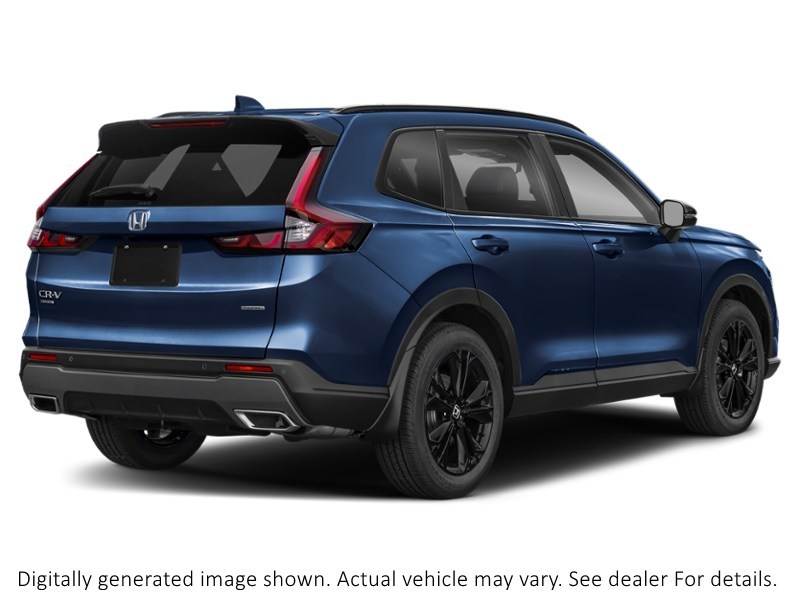 2026 Honda Cr-V Hybrid Touring AWD Canyon River Blue Metallic  Shot 6
