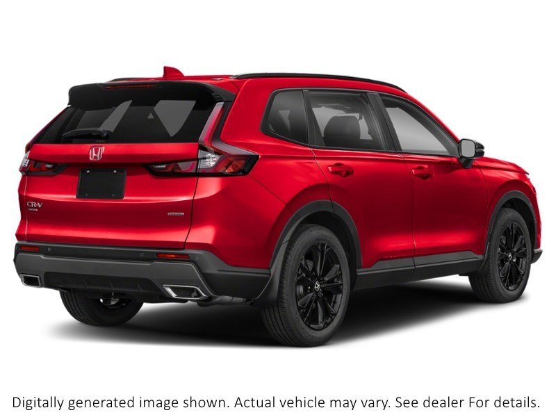 2026 Honda Cr-V Hybrid Touring AWD Radiant Red Metallic  Shot 2