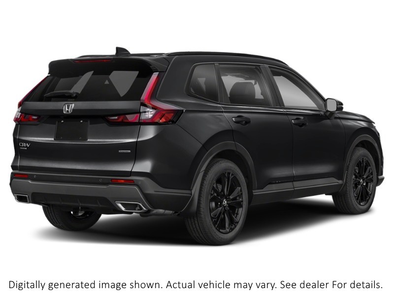 2026 Honda Cr-V Hybrid Touring AWD Crystal Black Pearl  Shot 6