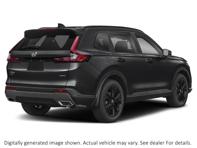 2026 HONDA CR-V HYBRID TOURING AWD crystal black pearl  Shot 6