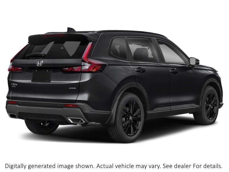 2026 Honda Cr-V Hybrid Touring AWD Crystal Black Pearl  Shot 6