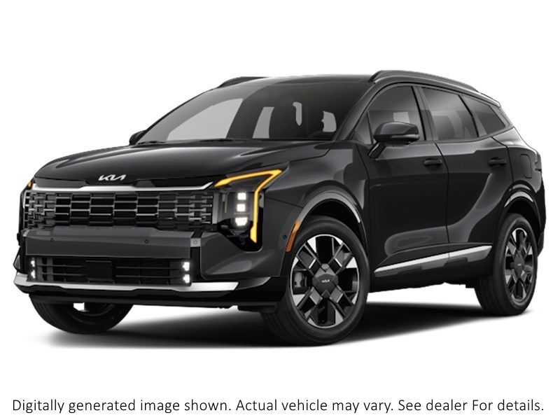 2026 Kia Sportage EX Premium AWD W/Black Interior Fusion Black  Shot 3