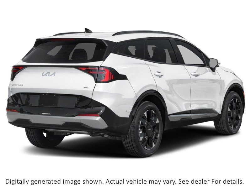 2026 Kia Sportage Hev Sx AWD W/Red Interior Snow White Pearl  Shot 2