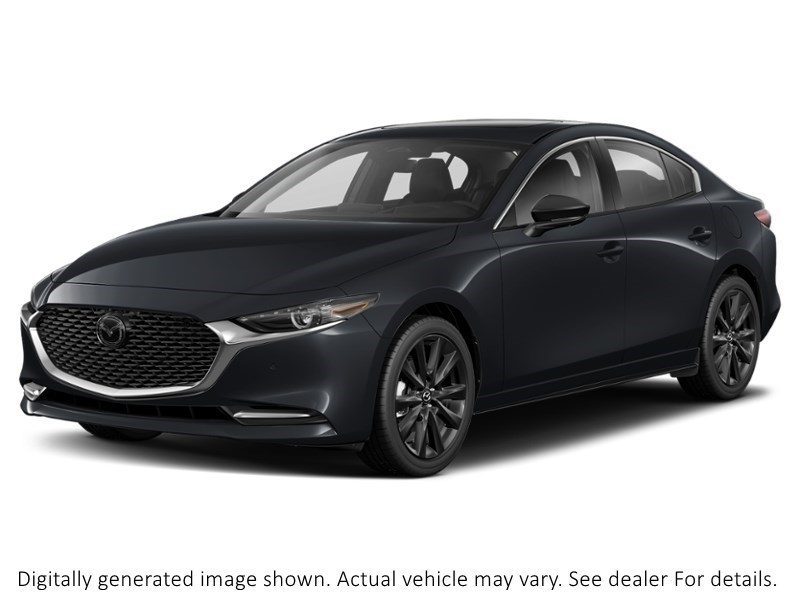 2026 Mazda Mazda3 GT W/Turbo I-Activ AWD Jet Black Mica  Shot 3