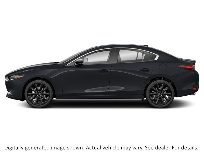 2026 Mazda Mazda3 GT W/Turbo I-Activ AWD Jet Black Mica  Shot 2