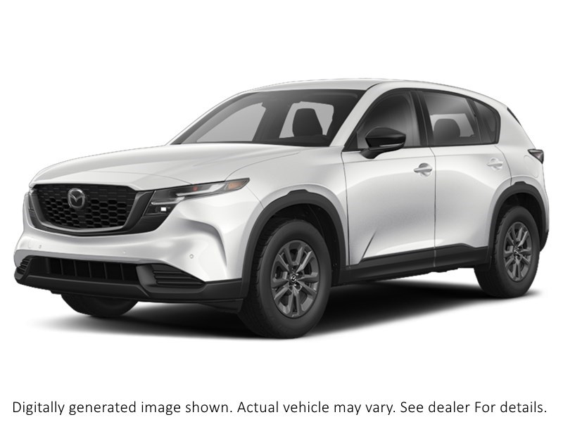 2026 Mazda CX-5 GX AWD Rhodium White Metallic  Shot 3