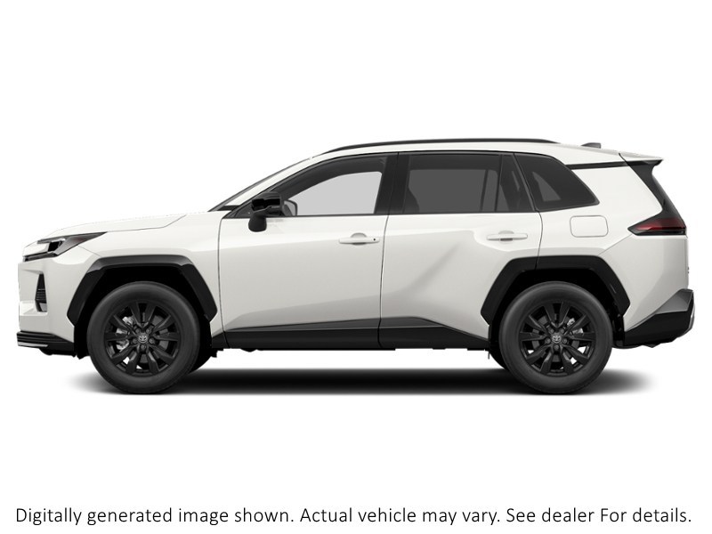 2026 Toyota Rav4 Plug-In Hybrid SE AWD White  Shot 2