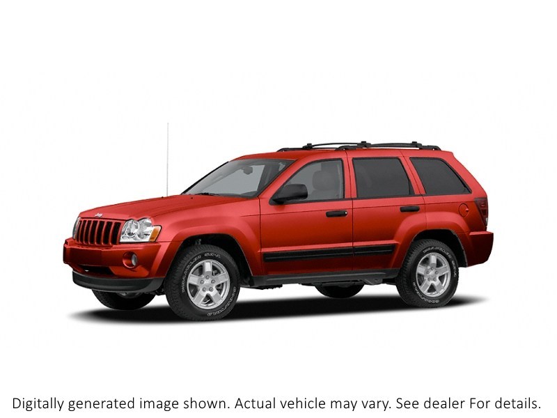 2006 Jeep Grand Cherokee 4Dr Limited Inferno Red Crystal Pearlcoat  Shot 6