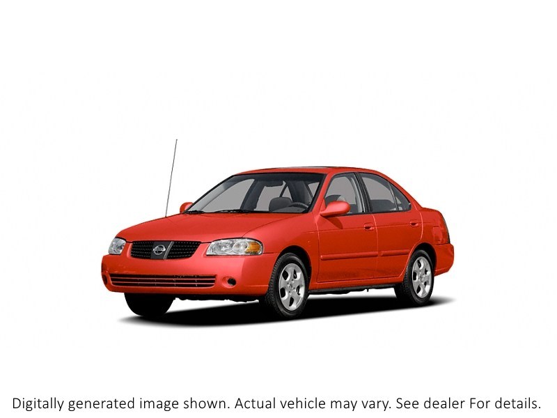 2006 Nissan Sentra 4Dr Sdn I4 Auto 1.8 Matador Red  Shot 4