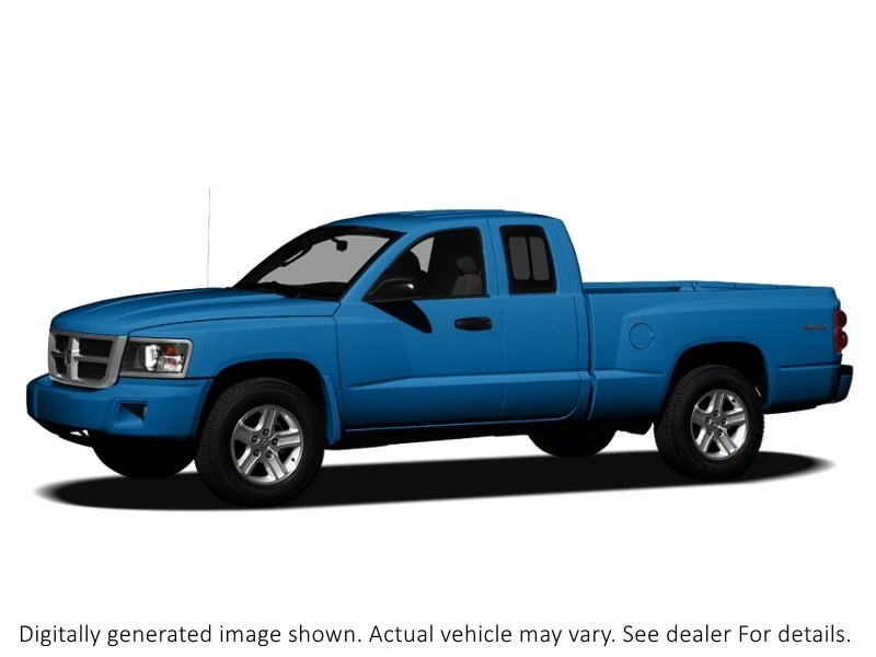 2008 Dodge Dakota 2WD Ext Cab Sxt Electric Blue Pearlcoat  Shot 2
