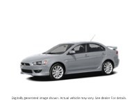 2010 Mitsubishi Lancer 4Dr Sdn CVT De Apex Silver Metallic  Shot 2