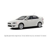 2010 Mitsubishi Lancer 4Dr Sdn CVT De Wicked White  Shot 4