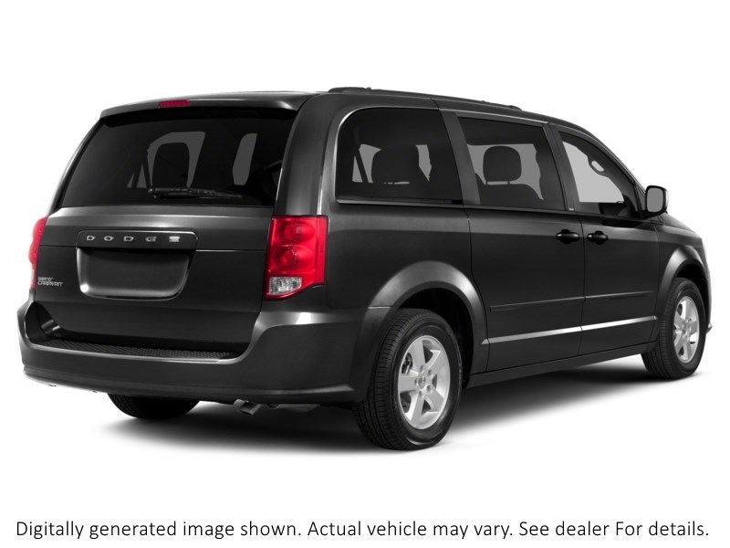2013 Dodge Grand Caravan 4Dr Wgn SE Brilliant Black Crystal Pearlcoat  Shot 2