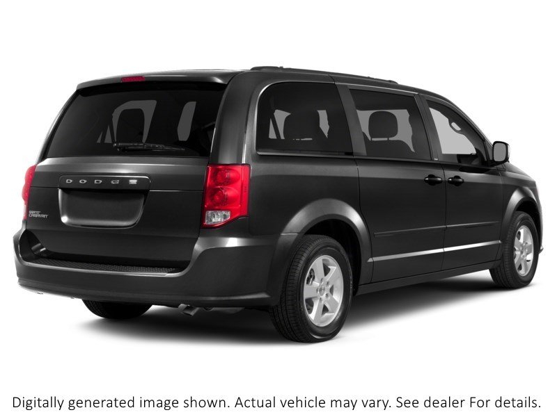 2014 Dodge Grand Caravan 4Dr Wgn Sxt Brilliant Black Crystal Pearlcoat  Shot 2