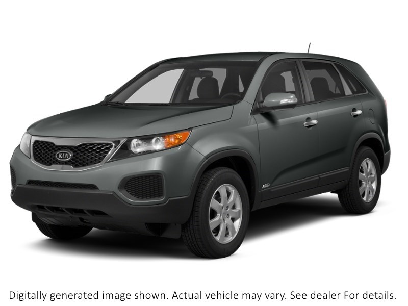 2011 Kia Sorento FWD 4Dr V6 Auto LX W/3Rd Row Titanium Silver Metallic  Shot 28