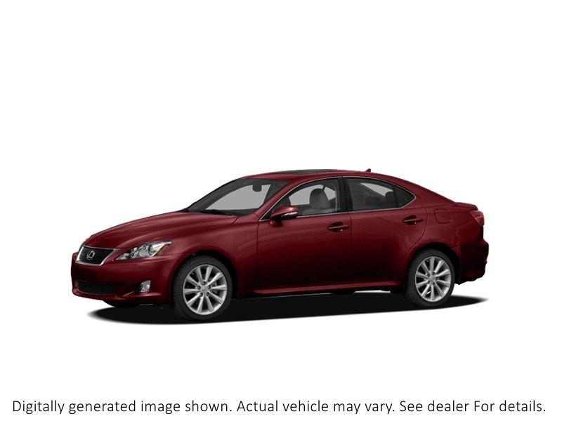 2011 Lexus Is 350 4Dr Sdn AWD Matador Red Mica  Shot 3