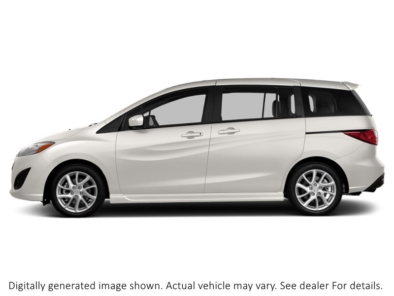 2012 Mazda Mazda5 4Dr Wgn Man Gs Crystal White Pearl  Shot 3