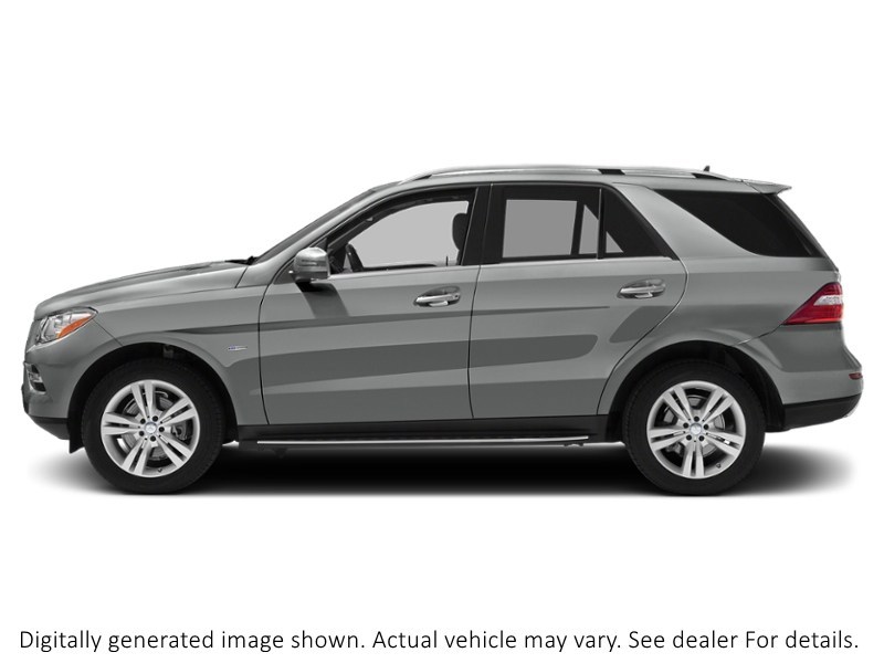 2013 Mercedes-Benz M-Class 4Matic 4Dr Ml 350 Bluetec Palladium Silver Metallic  Shot 5