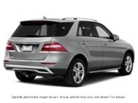 2013 Mercedes-Benz M-Class 4Matic 4Dr Ml 350 Bluetec Palladium Silver Metallic  Shot 2