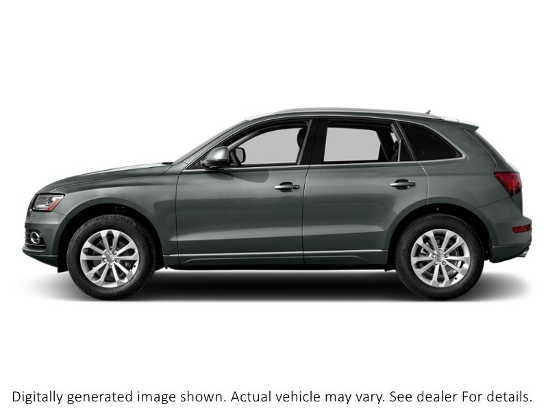 2014 Audi Q5 Quattro 4Dr 2.0L Technik Monsoon Grey Metallic  Shot 3