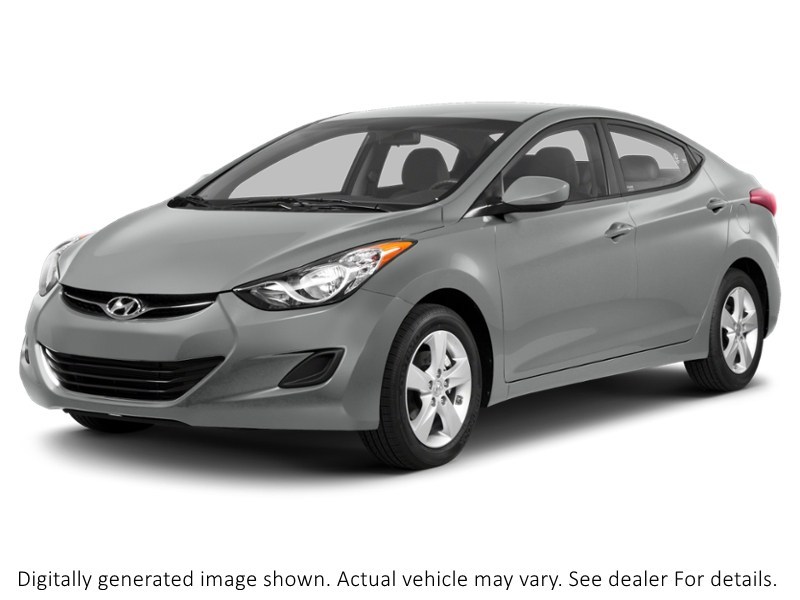 2013 Hyundai Elantra 4Dr Sdn Man Gl Radiant Silver Metallic  Shot 20