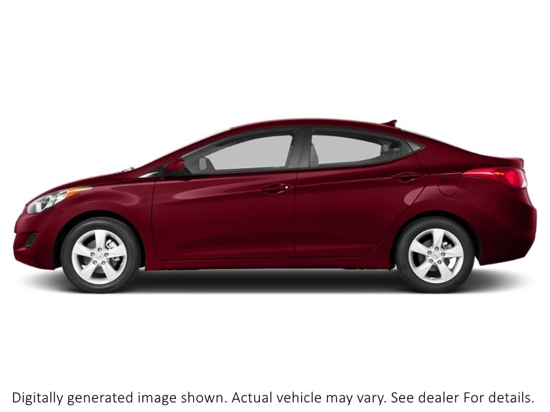 2013 Hyundai Elantra 4Dr Sdn Man Gl Sparkling Ruby Mica  Shot 3