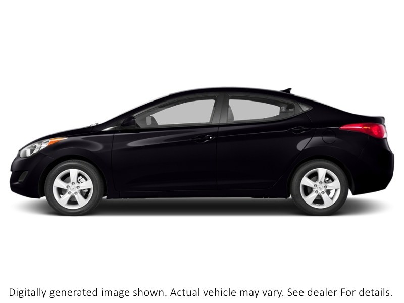 2013 Hyundai Elantra 4Dr Sdn Man Gl Midnight Black Mica  Shot 16