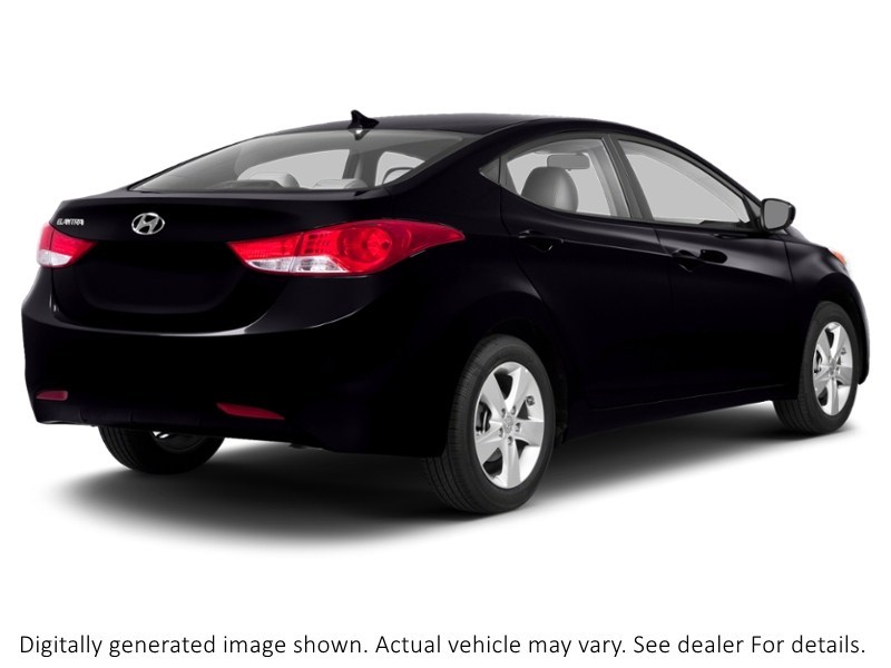 2013 Hyundai Elantra 4Dr Sdn Man Gl Midnight Black Mica  Shot 19