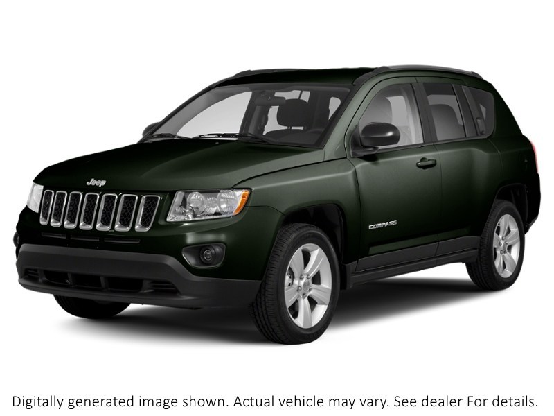 2013 Jeep Compass 4WD 4Dr North Black Forest Green Pearlcoat  Shot 28