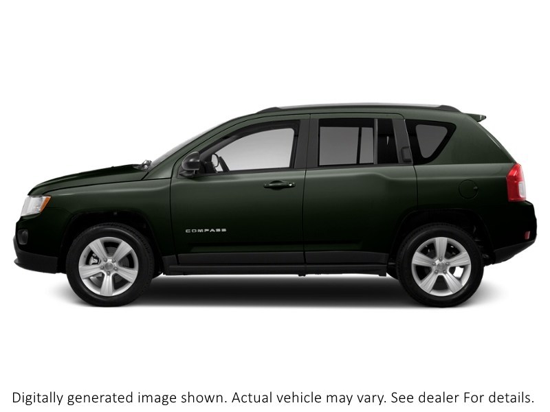 2013 Jeep Compass 4WD 4Dr North Black Forest Green Pearlcoat  Shot 29
