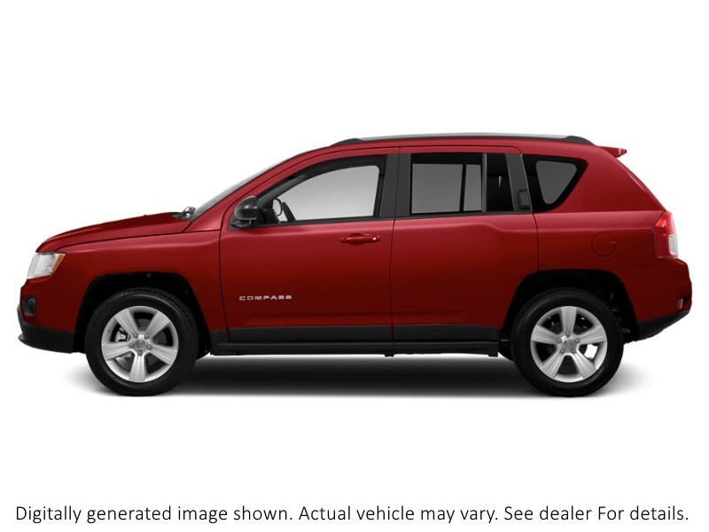 2013 Jeep Compass 4WD 4Dr North Deep Cherry Red Crystal Pearlcoat  Shot 33