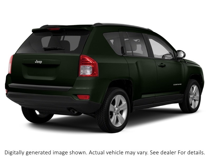2013 Jeep Compass 4WD 4Dr North Black Forest Green Pearlcoat  Shot 30