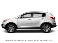 2013 Kia Sportage AWD 4Dr I4 Auto EX Clear White  Shot 5