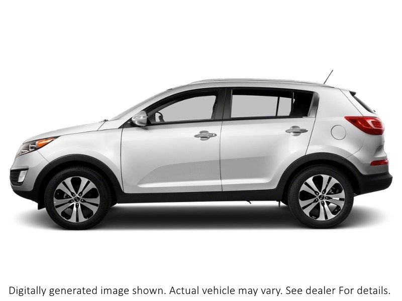 2013 Kia Sportage AWD 4Dr I4 Auto EX Clear White  Shot 3