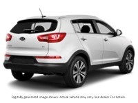 2013 Kia Sportage AWD 4Dr I4 Auto EX Clear White  Shot 2