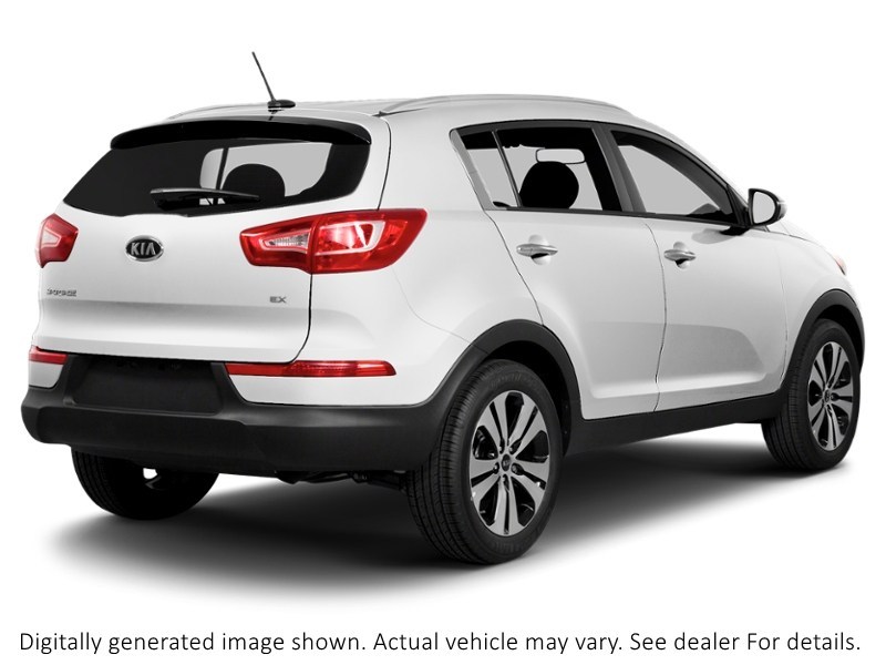 2013 Kia Sportage AWD 4Dr I4 Auto EX Clear White  Shot 2