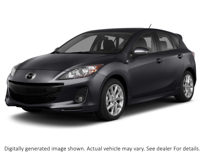2013 Mazda Mazda3 Sport 4Dr Hb Sport Man GX Graphite Mica  Shot 1