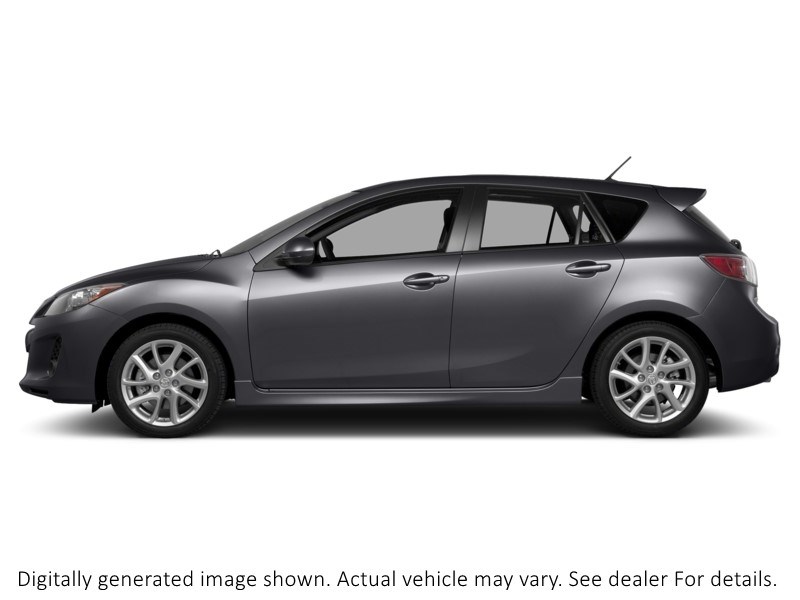 2013 Mazda Mazda3 Sport 4Dr Hb Sport Man GX Graphite Mica  Shot 5