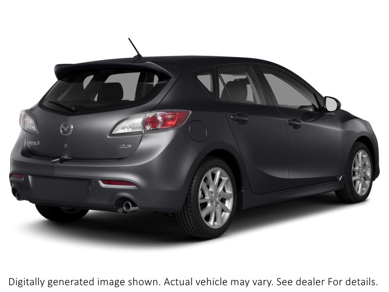 2013 Mazda Mazda3 Sport 4Dr Hb Sport Man GX Graphite Mica  Shot 2