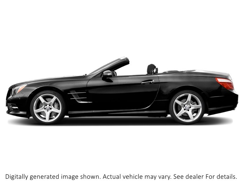 2013 Mercedes-Benz Sl-Class 2Dr Roadster SL 550 Magnetite Black Metallic  Shot 9