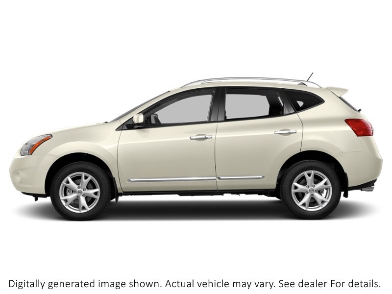 2013 Nissan Rogue FWD 4Dr SV Pearl White  Shot 35