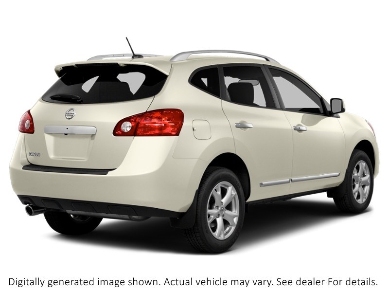 2013 Nissan Rogue FWD 4Dr SV Pearl White  Shot 32