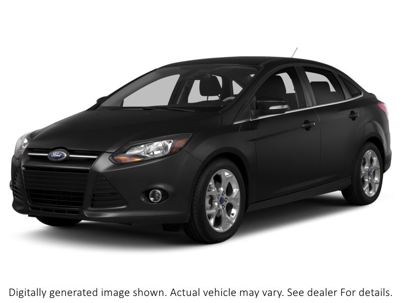 2014 Ford Focus 4Dr Sdn SE Tuxedo Black Metallic  Shot 25