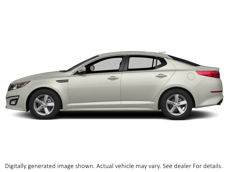 2015 Kia Optima 4Dr Sdn Auto LX W/Sunroof Snow Pearl White  Shot 24