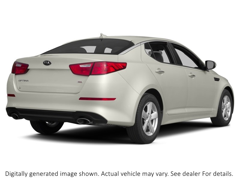 2015 Kia Optima 4Dr Sdn Auto LX Snow Pearl White  Shot 43