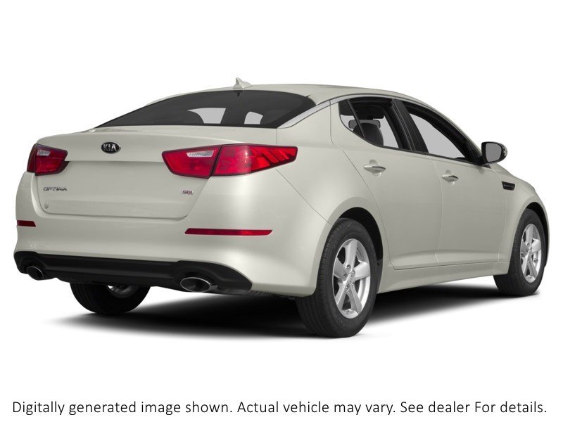 2015 Kia Optima 4Dr Sdn Auto LX Snow Pearl White  Shot 39