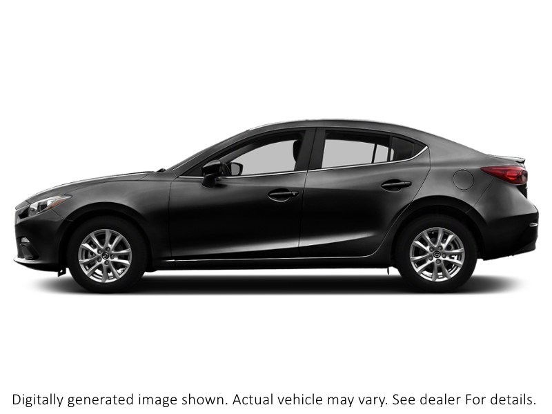 2015 Mazda Mazda3 4Dr Sdn Man GX Jet Black Mica  Shot 5